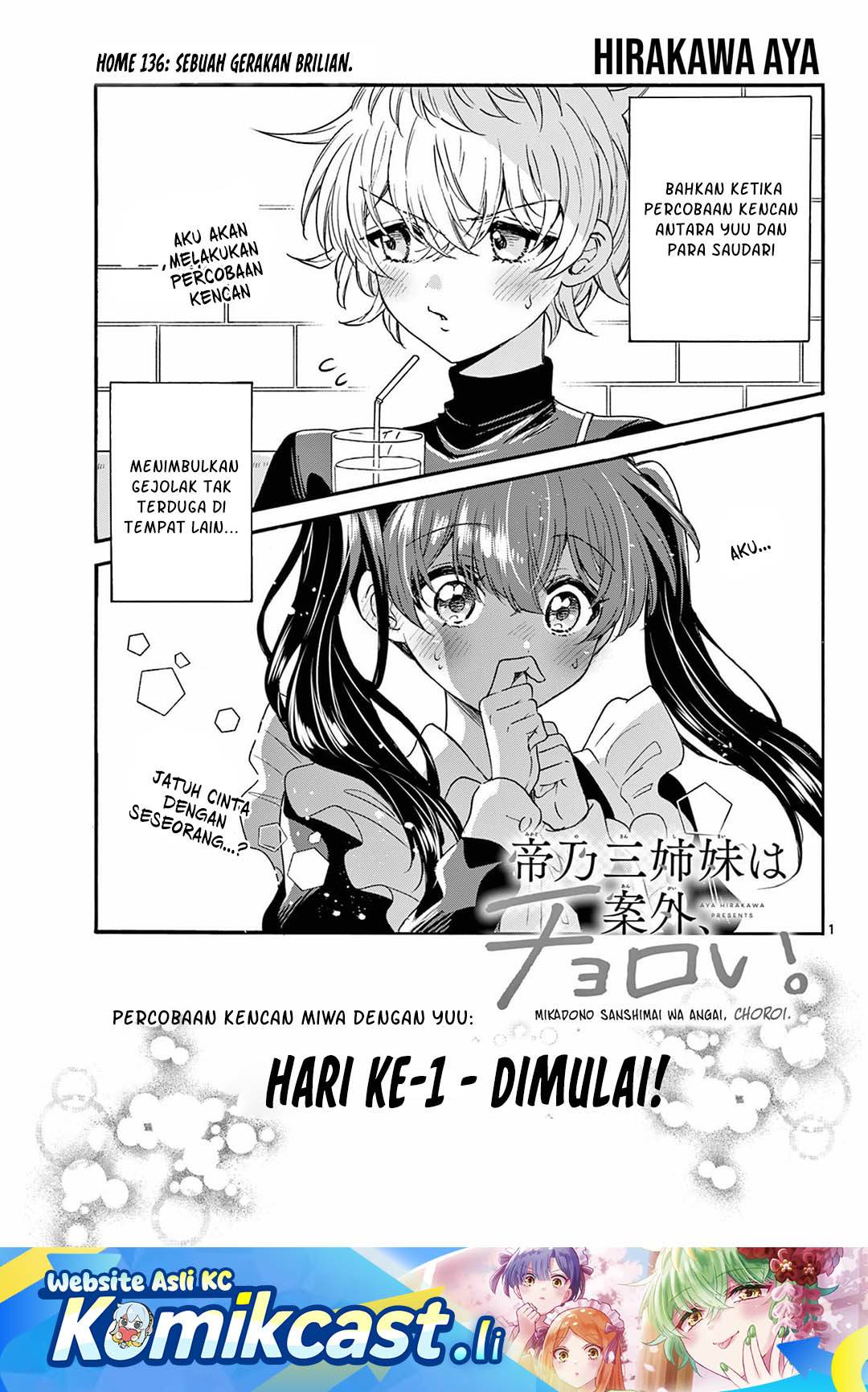 Mikadono Sanshimai wa Angai, Choroi Chap 136 - Next Chap 137