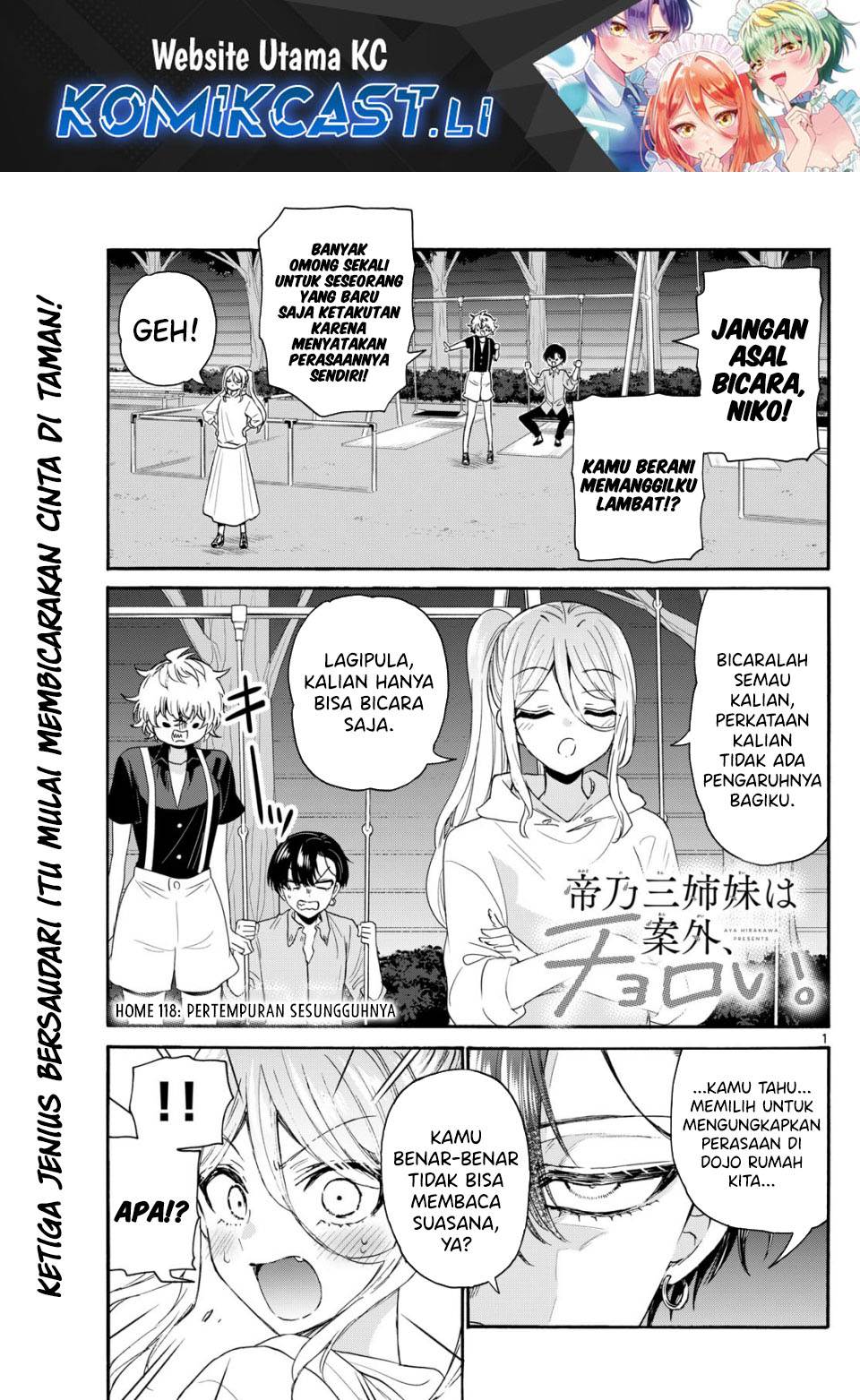 Mikadono Sanshimai wa Angai, Choroi Chap 118 - Next Chap 119