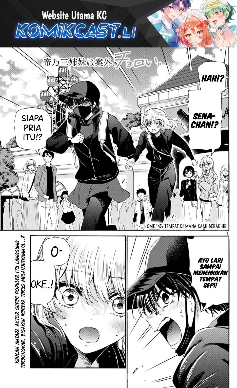 Mikadono Sanshimai wa Angai, Choroi Chap 145 - Next Chap 146