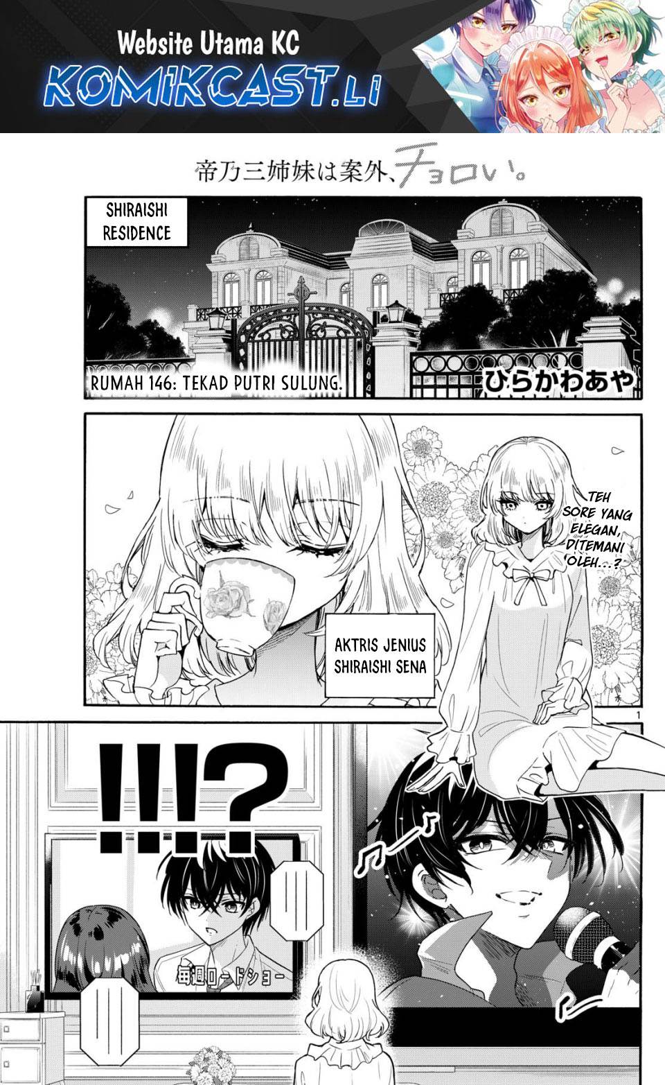 Mikadono Sanshimai wa Angai, Choroi Chap 146 - Next Chap 147