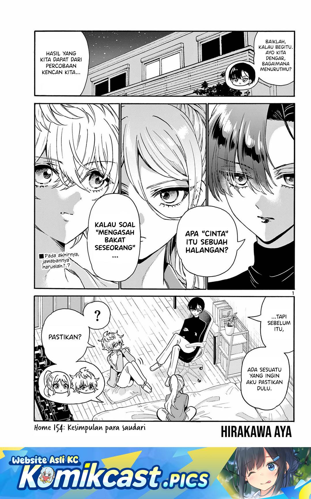 Mikadono Sanshimai wa Angai, Choroi Chap 154 - Next Chap 155