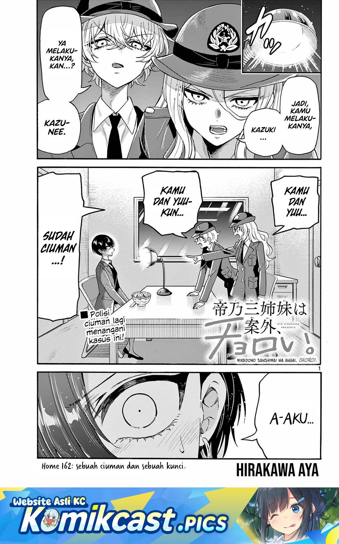 Mikadono Sanshimai wa Angai, Choroi Chap 162 - Next Chap 163