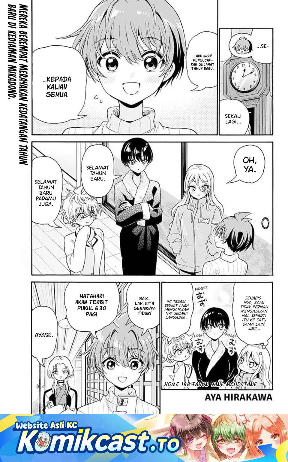 Mikadono Sanshimai wa Angai, Choroi Chap 188 - Next Chap 189