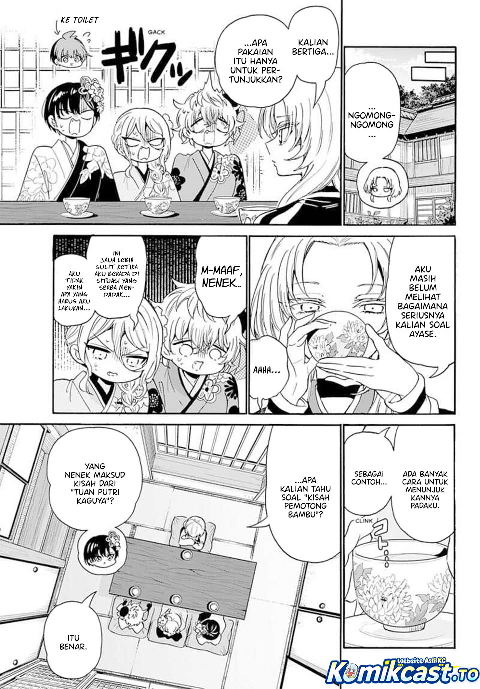 Mikadono Sanshimai wa Angai, Choroi Chap 189 - Next Chap 190