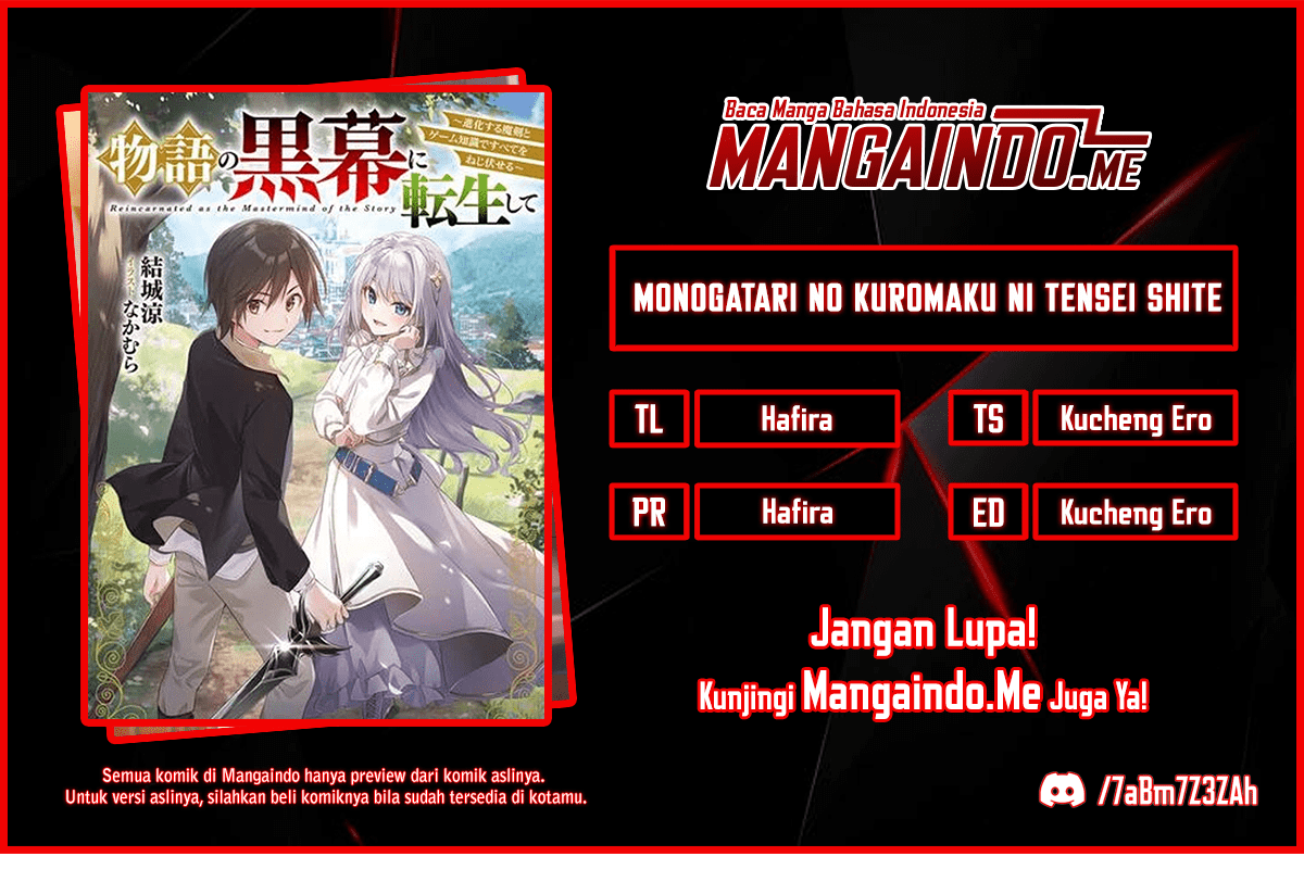 Monogatari no Kuromaku ni Tensei shite Chap 4 - Next Chap 5