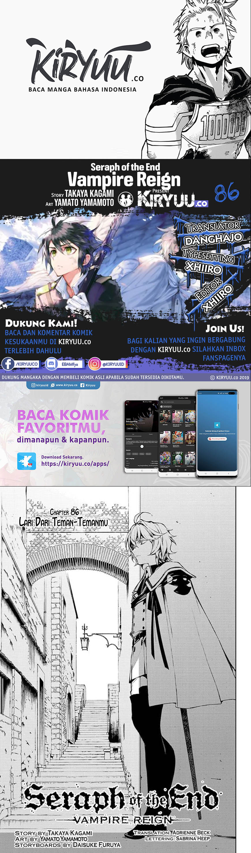 Owari no Seraph Chap 86 - Next Chap 87