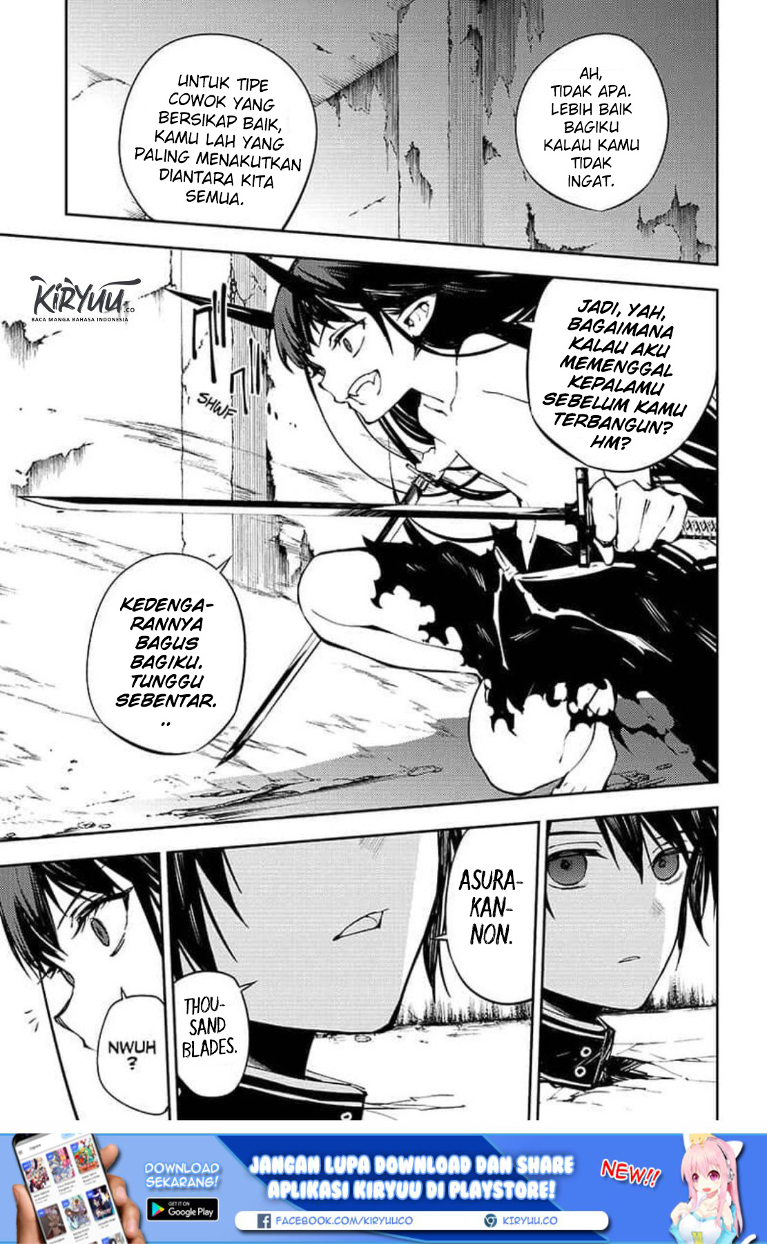 Owari no Seraph Chap 88 - Next Chap 89