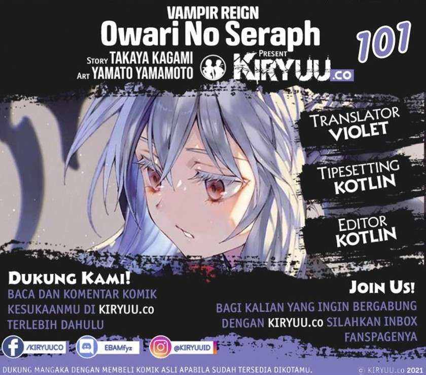 Owari no Seraph Chap 101 - Next Chap 102