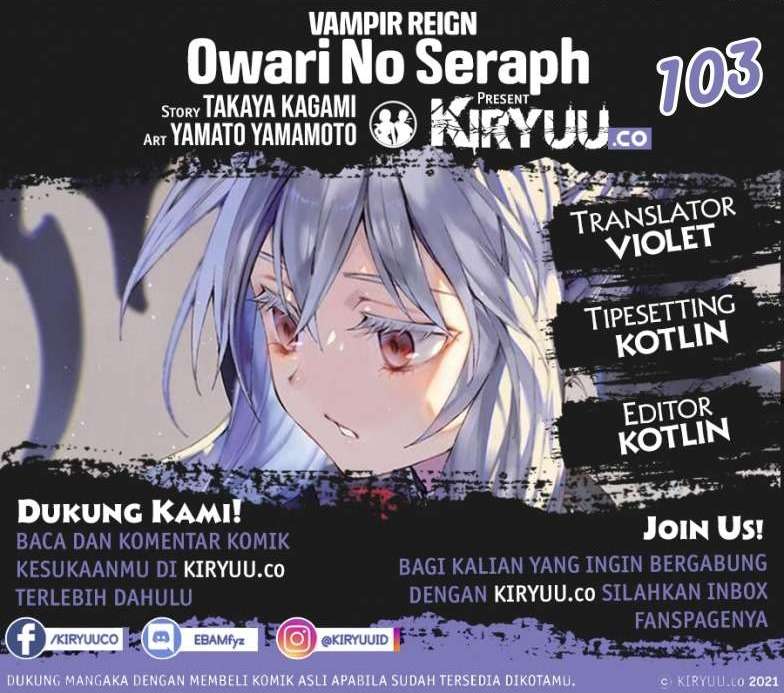 Owari no Seraph Chap 103 - Next Chap 104