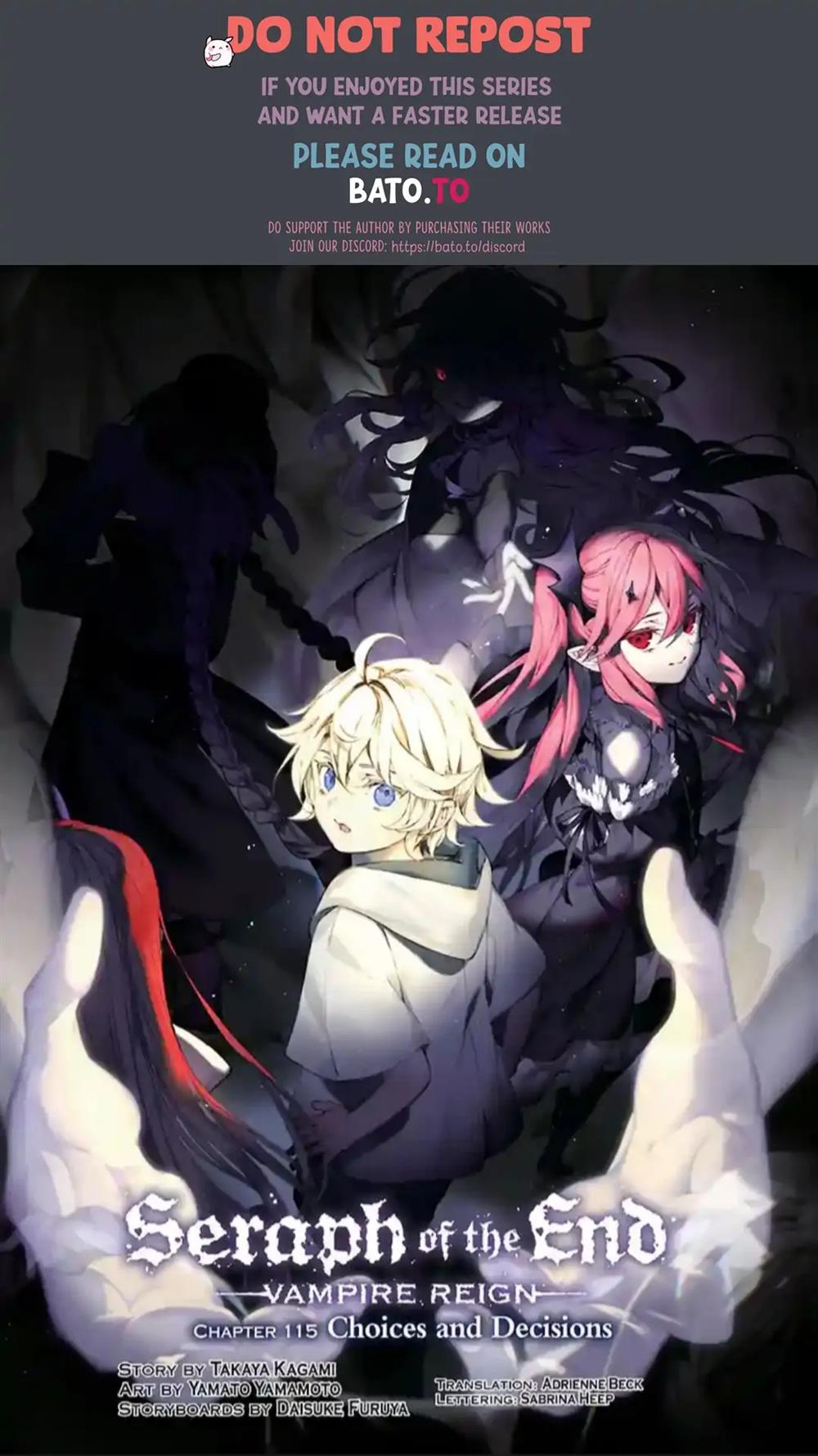 Owari no Seraph Chap 115 - Next Chap 116