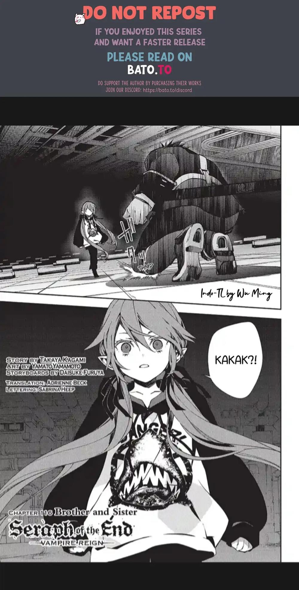 Owari no Seraph Chap 116 - Next Chap 117