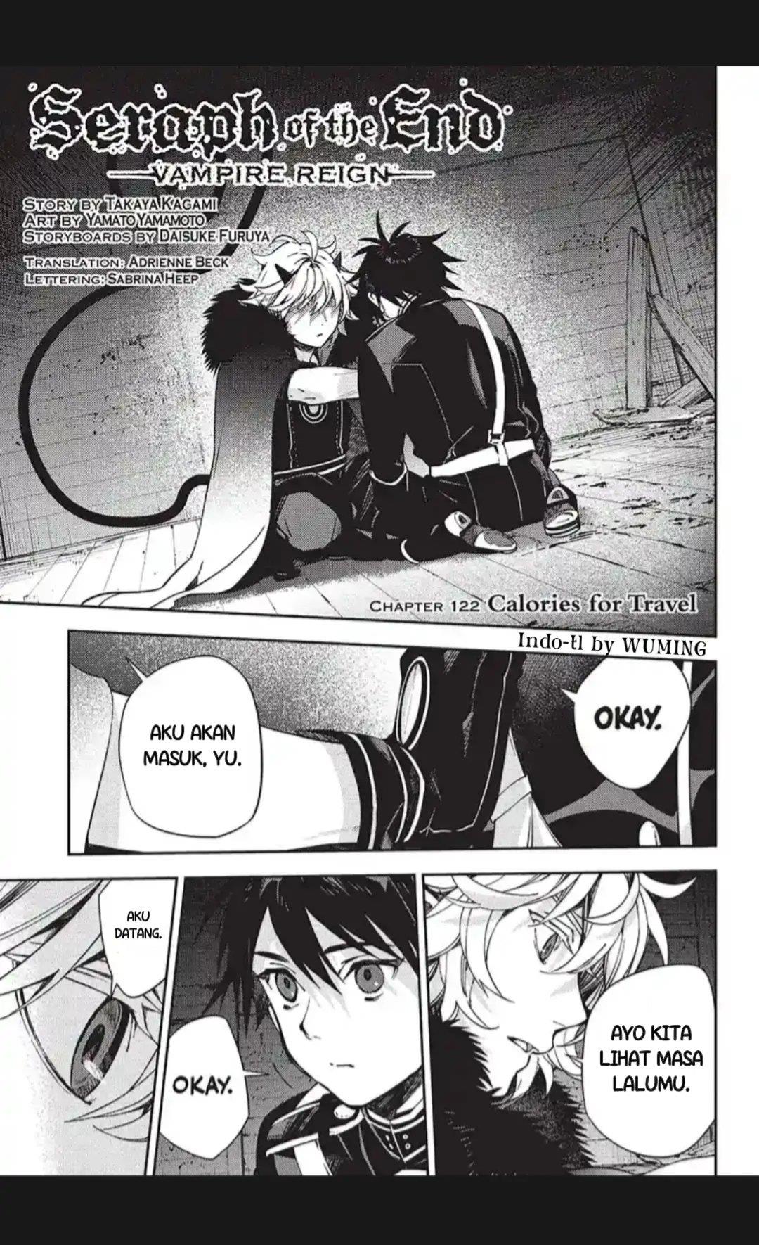 Owari no Seraph Chap 122 - Next Chap 123