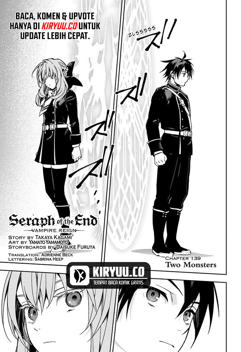 Owari no Seraph Chap 139 - Next Chap 140