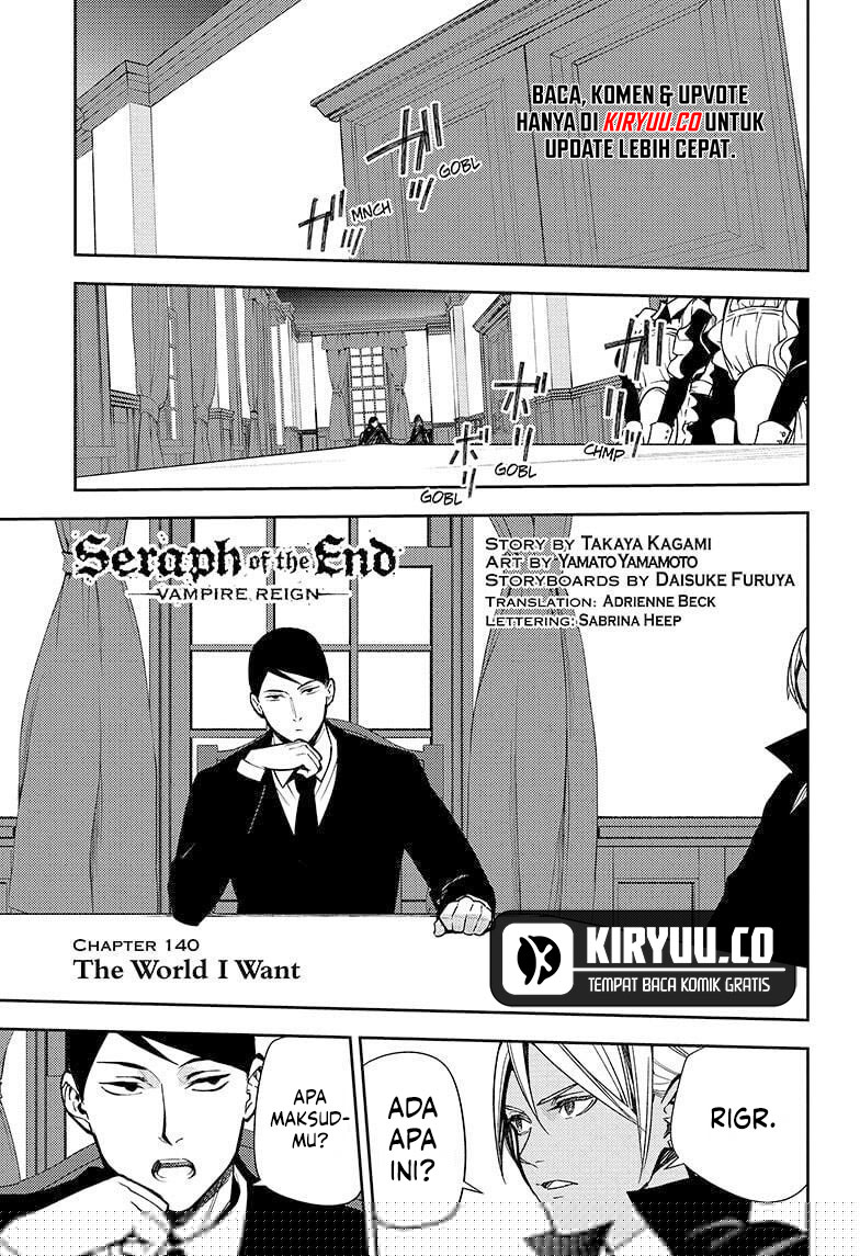 Owari no Seraph Chap 140 - Next Chap 141