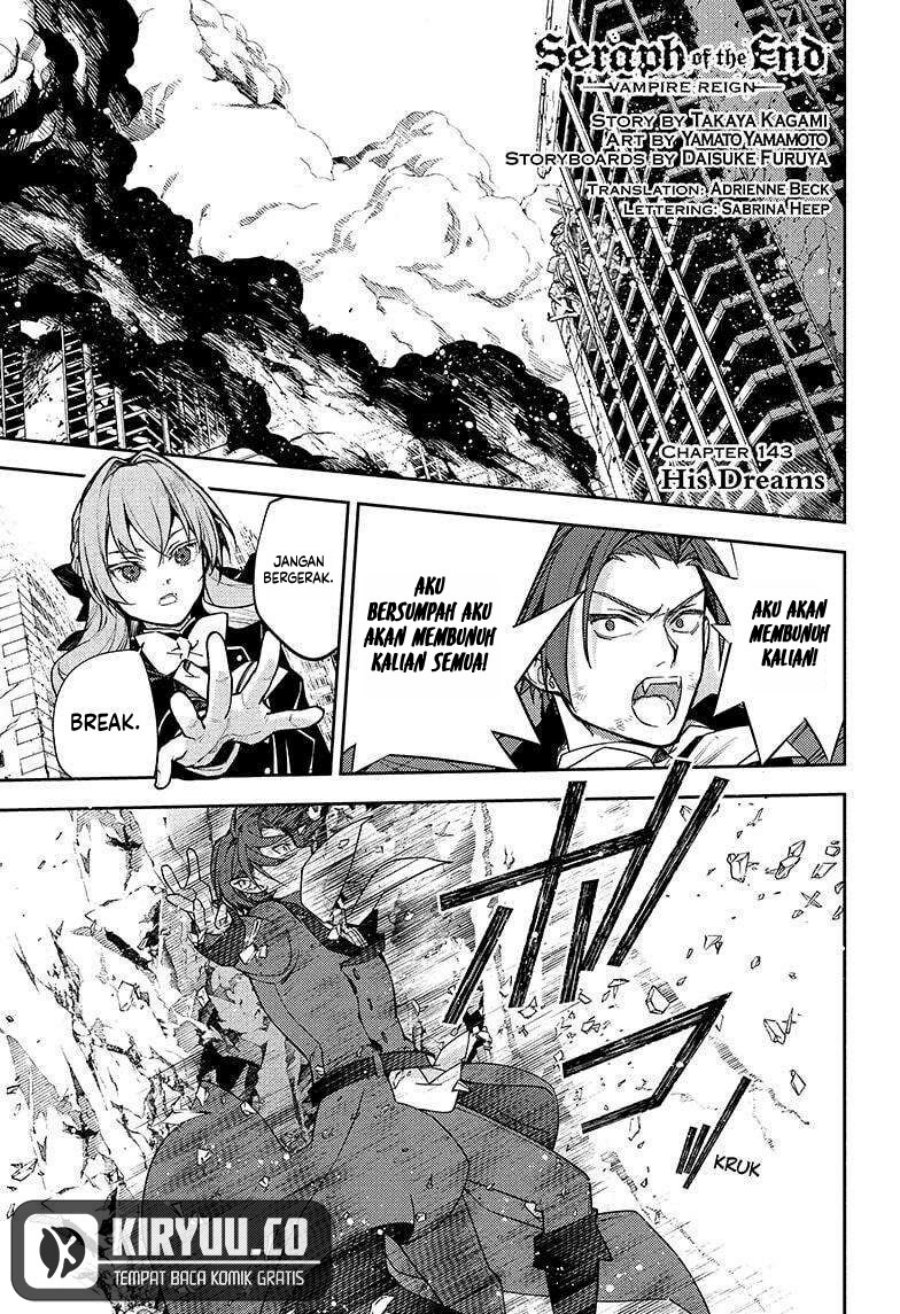 Owari no Seraph Chap 143 - Next Chap 144