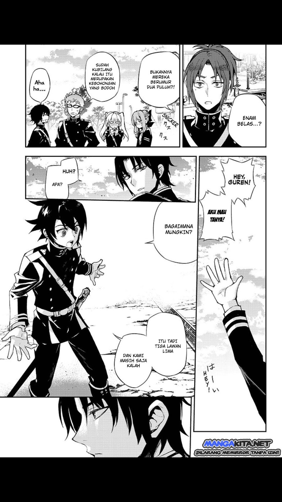 Owari no Seraph Chap 26 - Next Chap 27