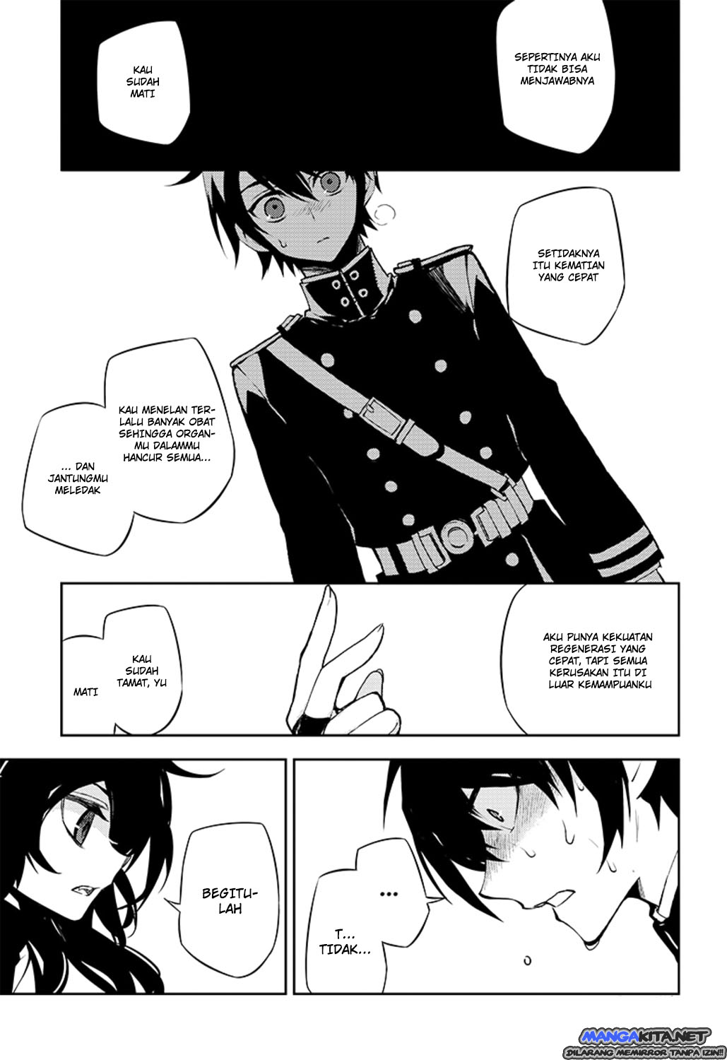 Owari no Seraph Chap 34 - Next Chap 35