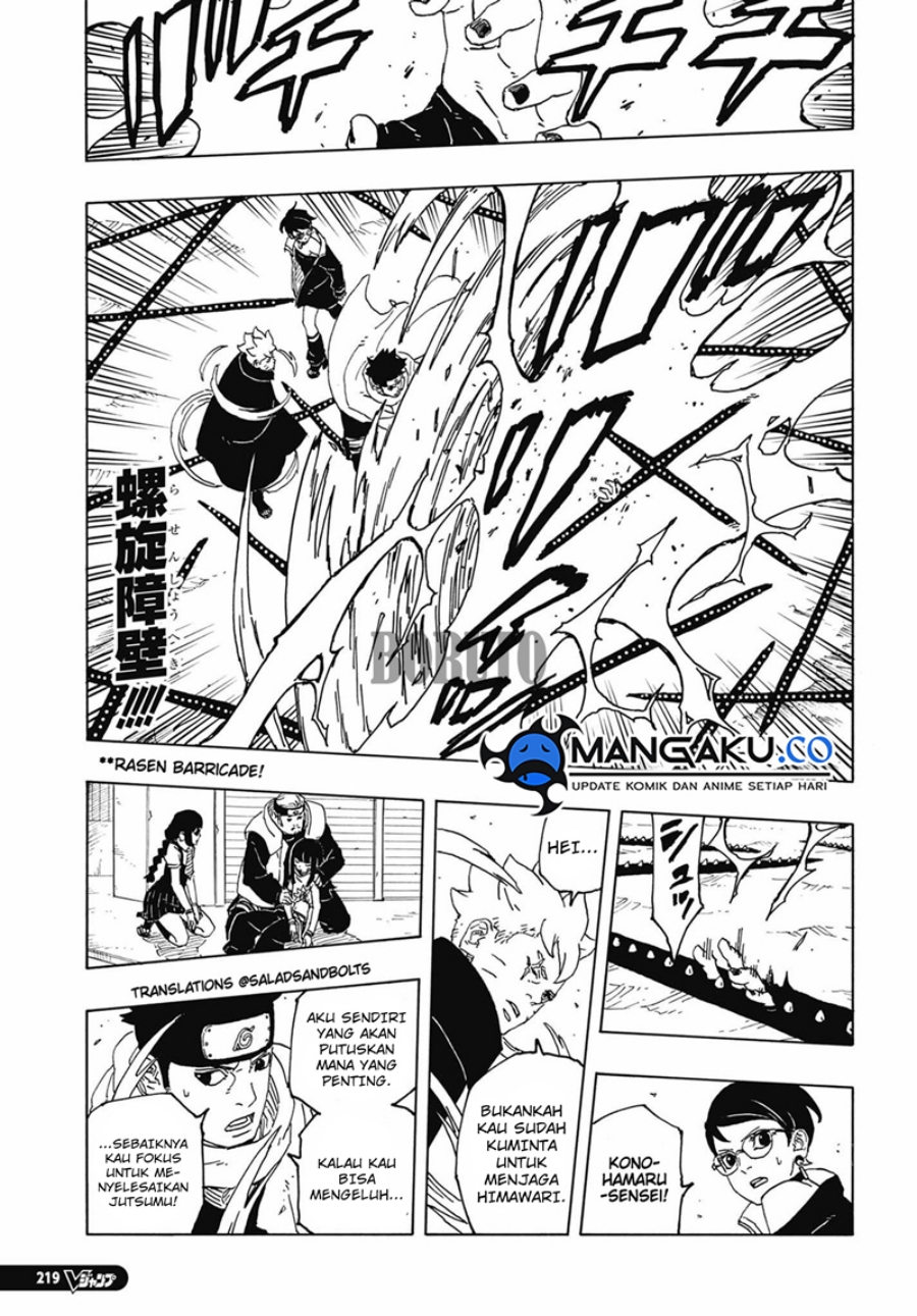 BORUTO - TWO BLUE VORTEX - Chap 12.2 - Next Chap 13.2