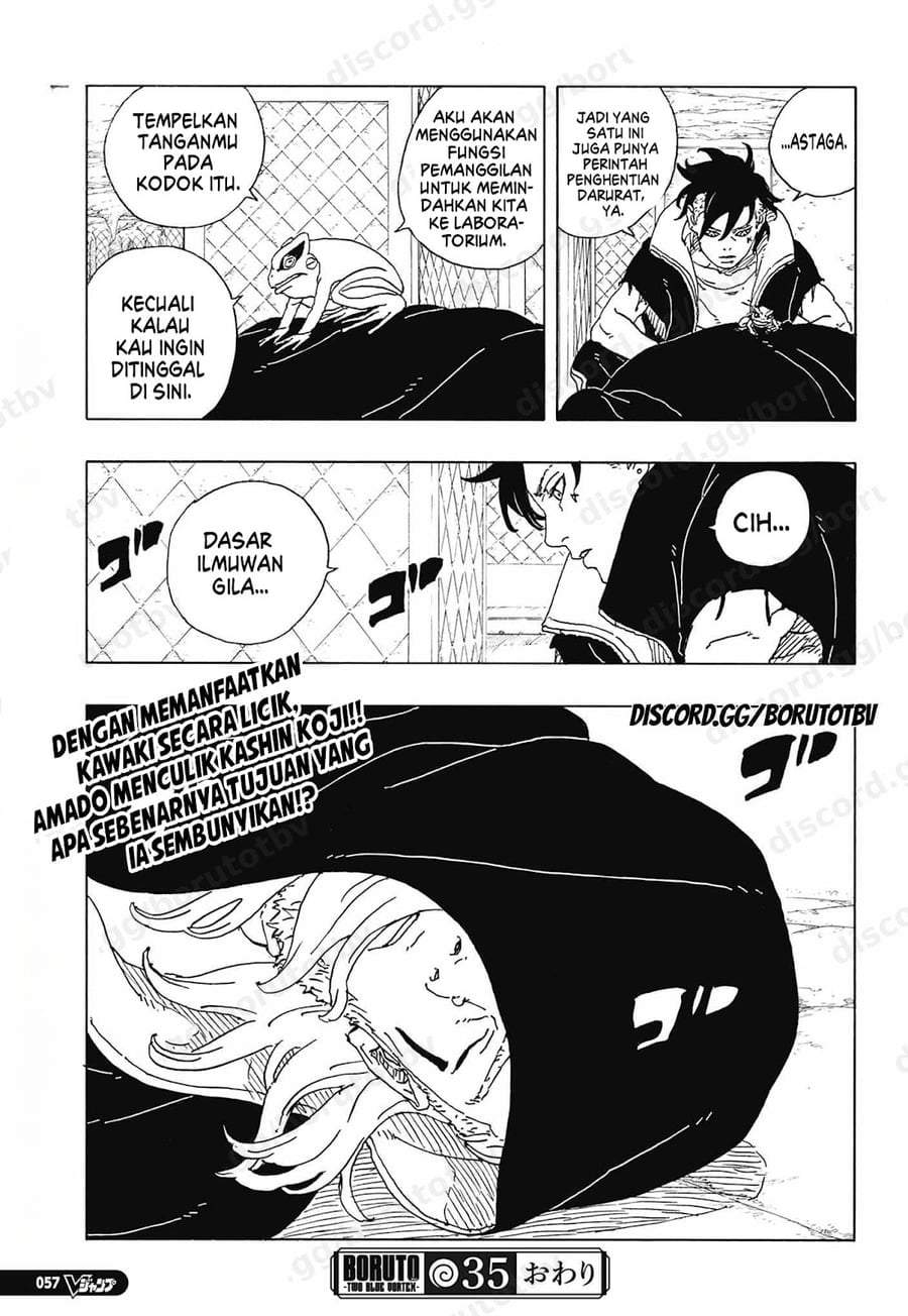 BORUTO - TWO BLUE VORTEX - Chap 35 - Next Chap 36