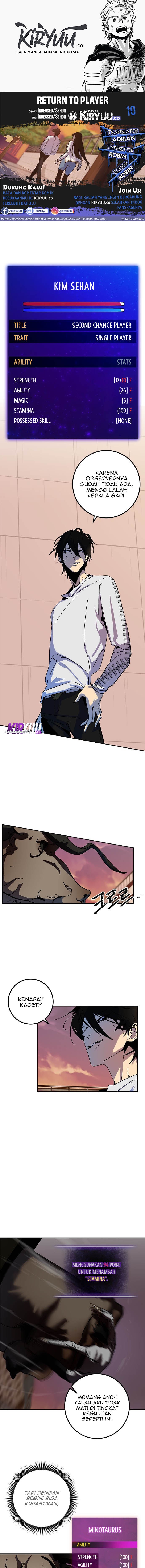 Return to Player Chap 10 - Next Chap 11