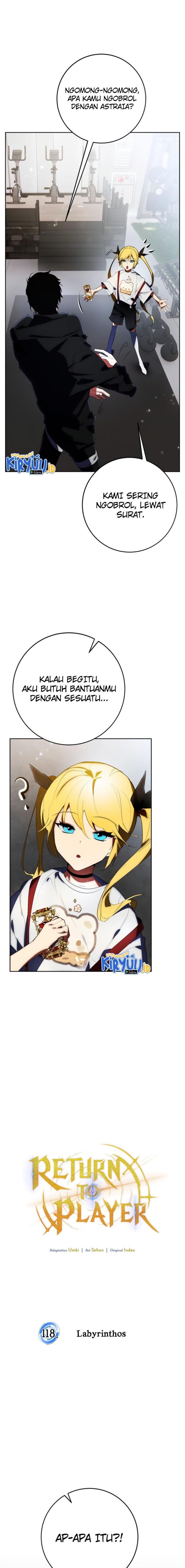 Return to Player Chap 118 - Next Chap 119