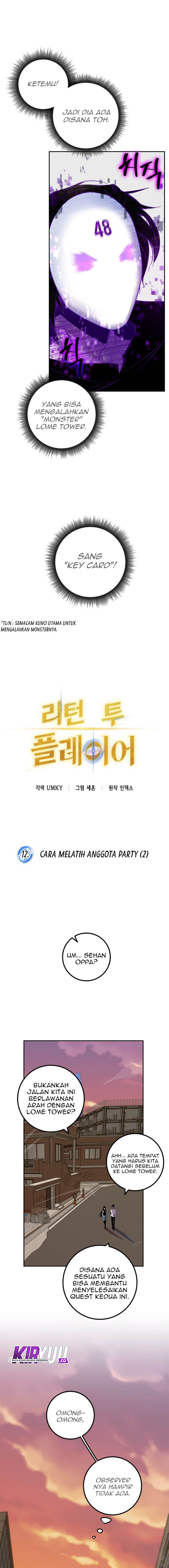 Return to Player Chap 12 - Next Chap 13