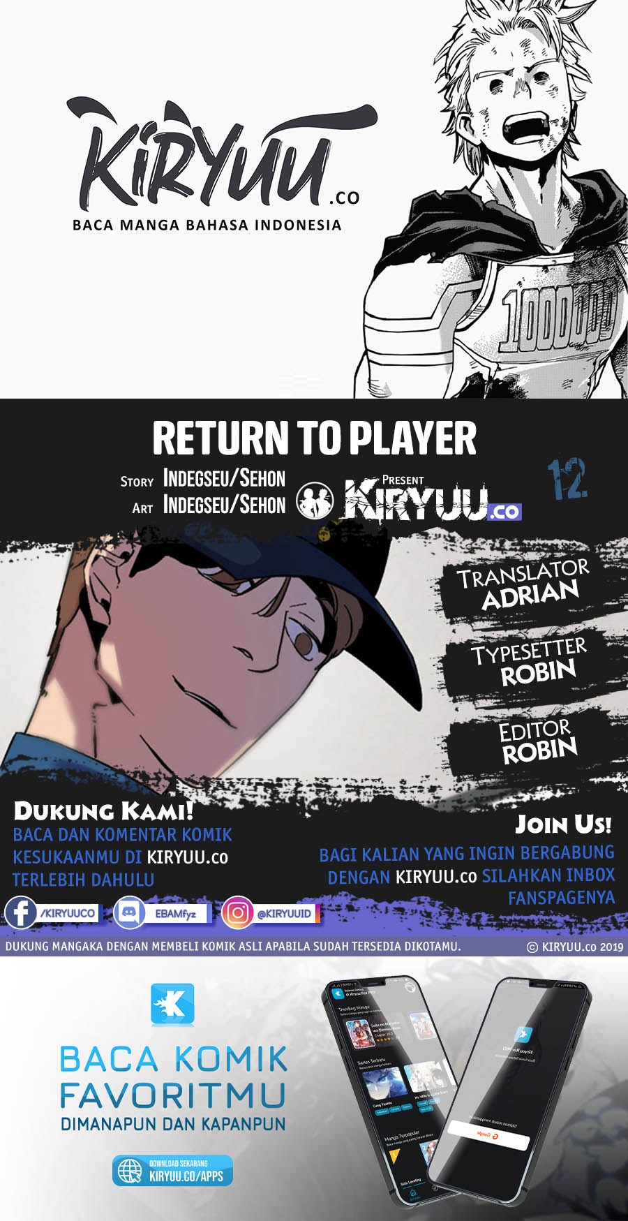 Return to Player Chap 12 - Next Chap 13