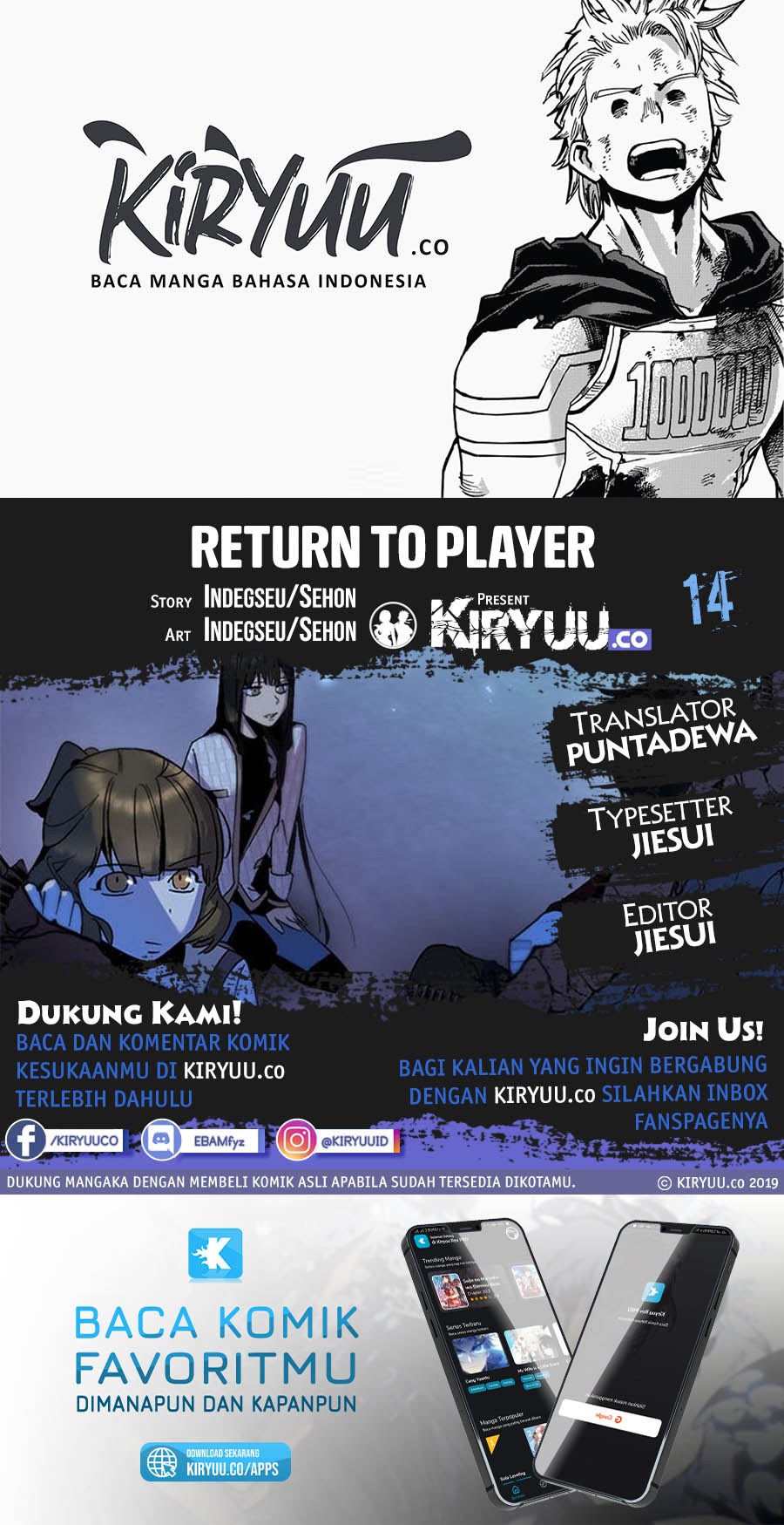 Return to Player Chap 14 - Next Chap 15