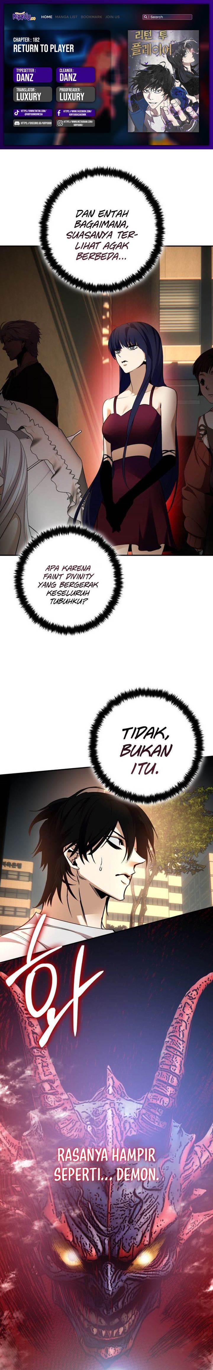 Return to Player Chap 182 - Next Chap 183
