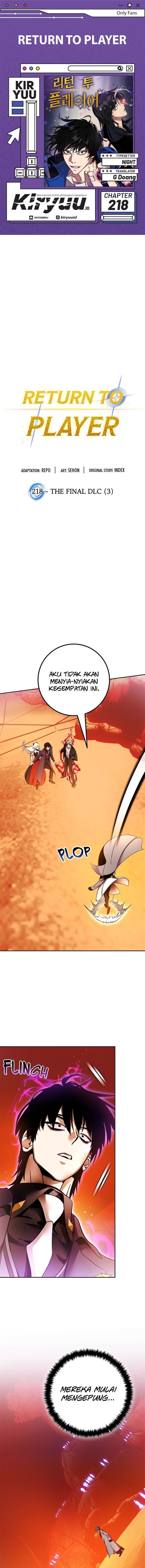 Return to Player Chap 218 - Next Chap 219