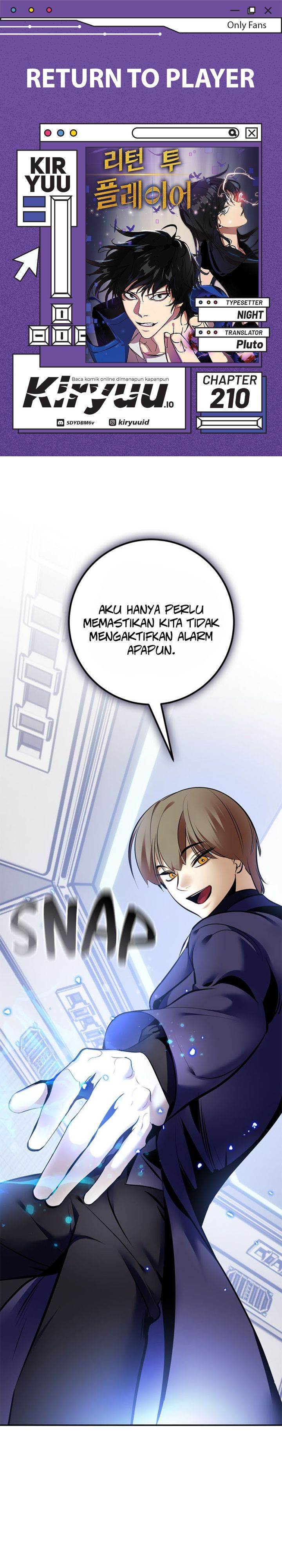Return to Player Chap 210 - Next Chap 211