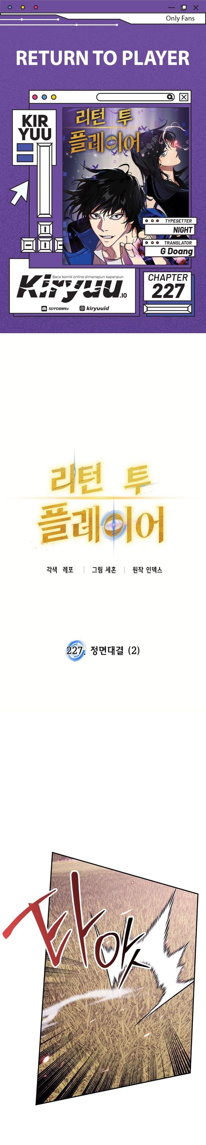 Return to Player Chap 227 - Next Chap 228