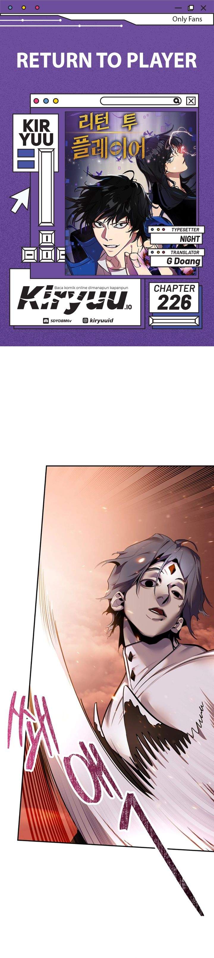 Return to Player Chap 226 - Next Chap 227