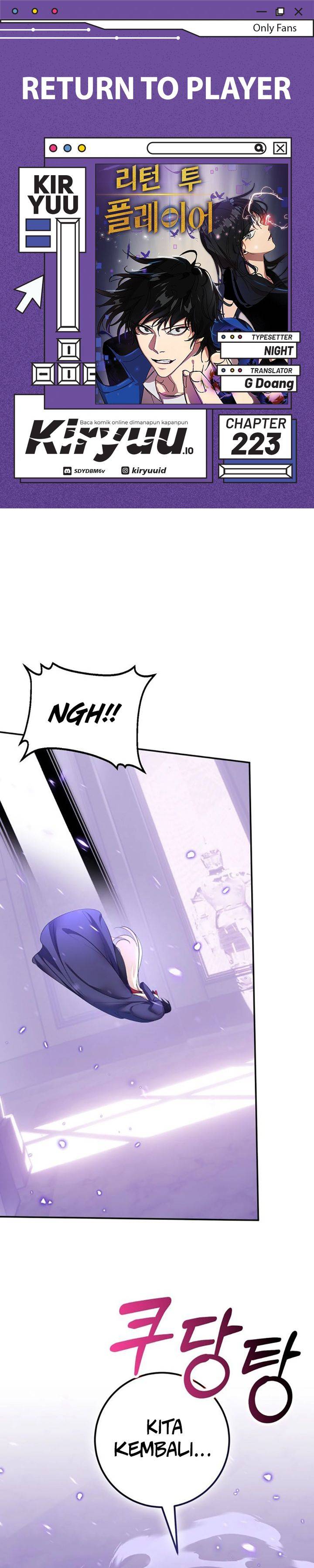 Return to Player Chap 223 - Next Chap 224