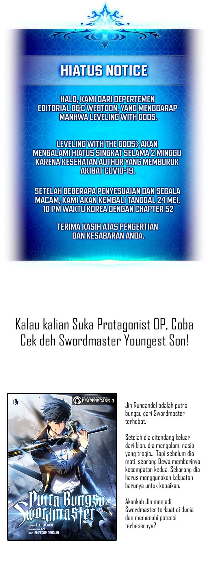 Leveling With the Gods Chap 51.5 - Next Chap 52.5