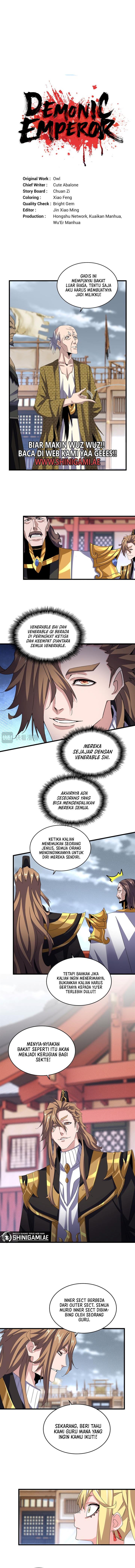Magic Emperor Chap 587 - Next Chap 588