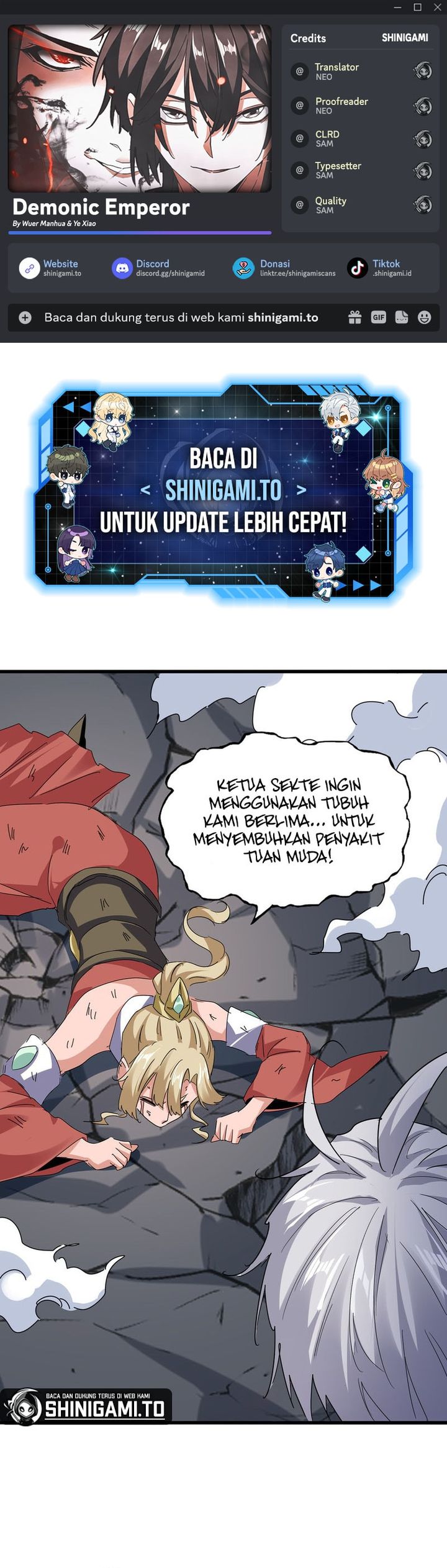 Magic Emperor Chap 753 - Next Chap 754