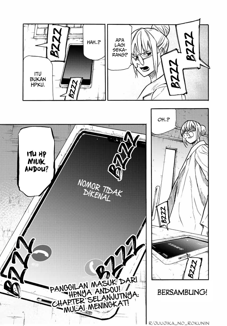 Juujika no Rokunin Chap 140 - Next Chap 141