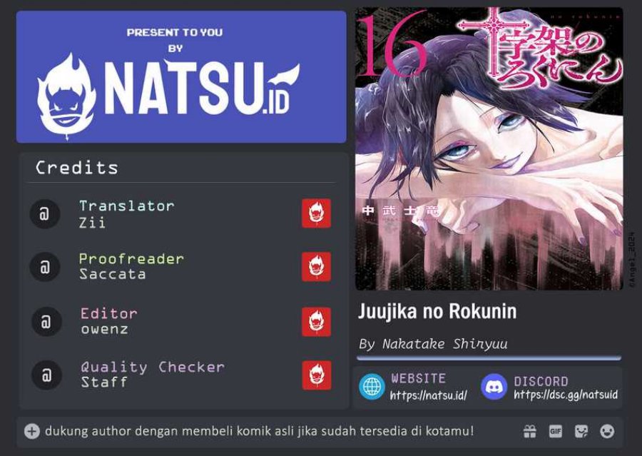 Juujika no Rokunin Chap 189 - Next Chap 190
