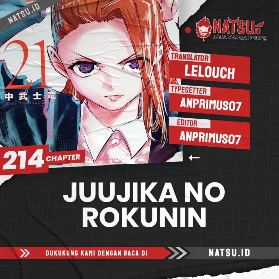 Juujika no Rokunin Chap 214 - Next Chap 215