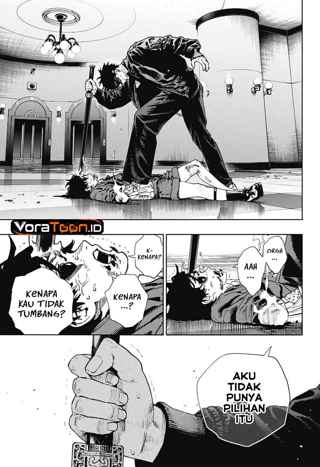 Gokurakugai Chap 38 - Next Chap 39