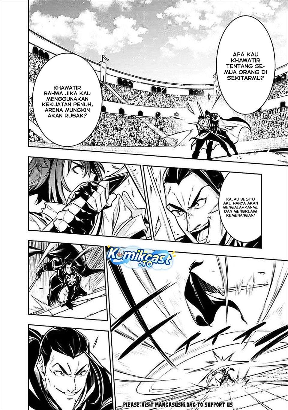 Shijou Saikyou no Mahou Kenshi, F Rank Boukensha ni Tensei Suru Chap 154 - Next Chap 155