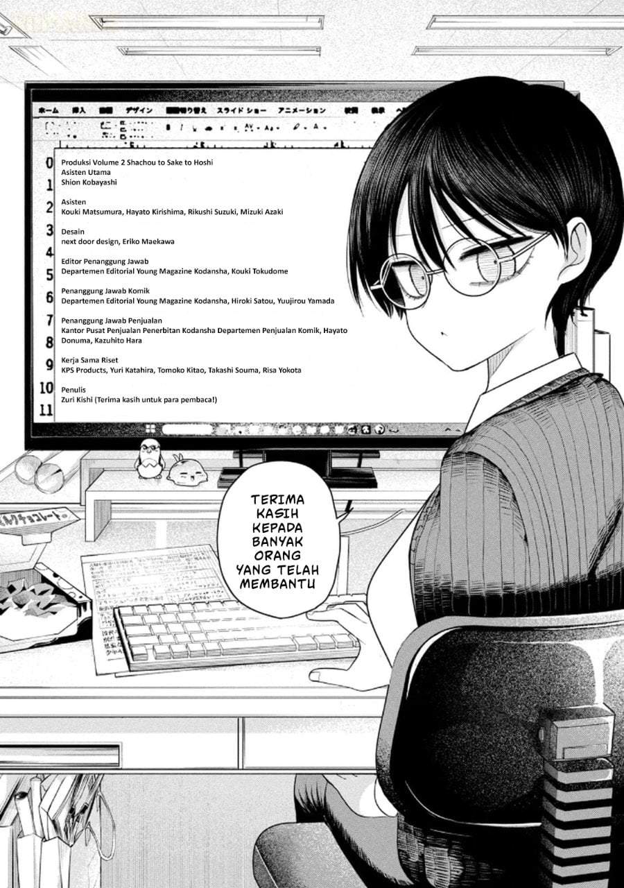 Shachou to Sake to Hoshi Chap 14 - Next Chap 15