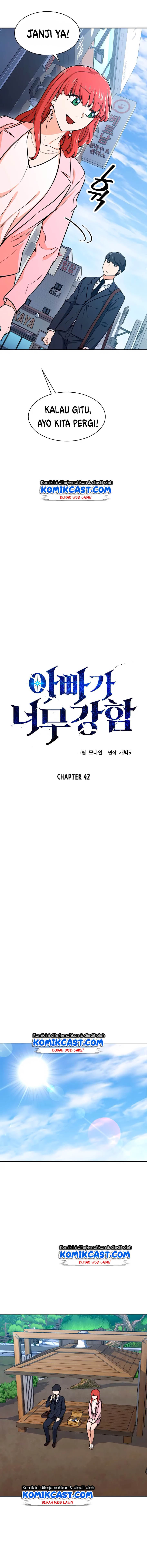 My Dad Is Too Strong Chap 42 - Next Chap 43