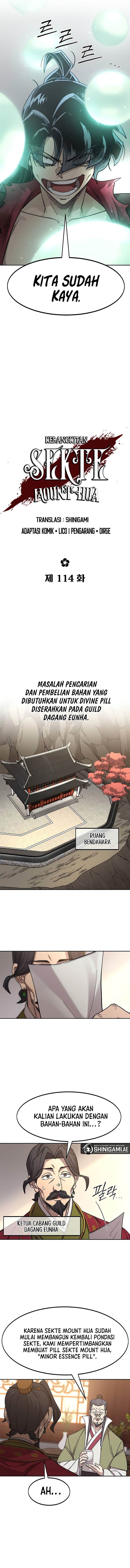 Return of the Flowery Mountain Sect Chap 114 - Next Chap 115