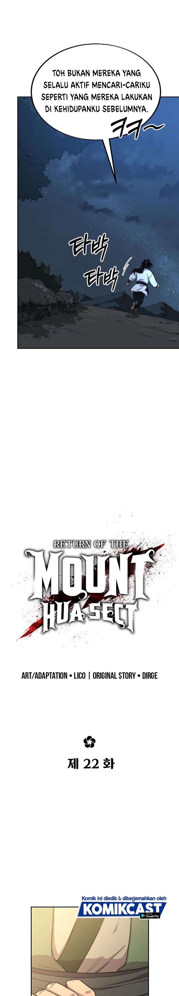 Return of the Flowery Mountain Sect Chap 22 - Next Chap 23