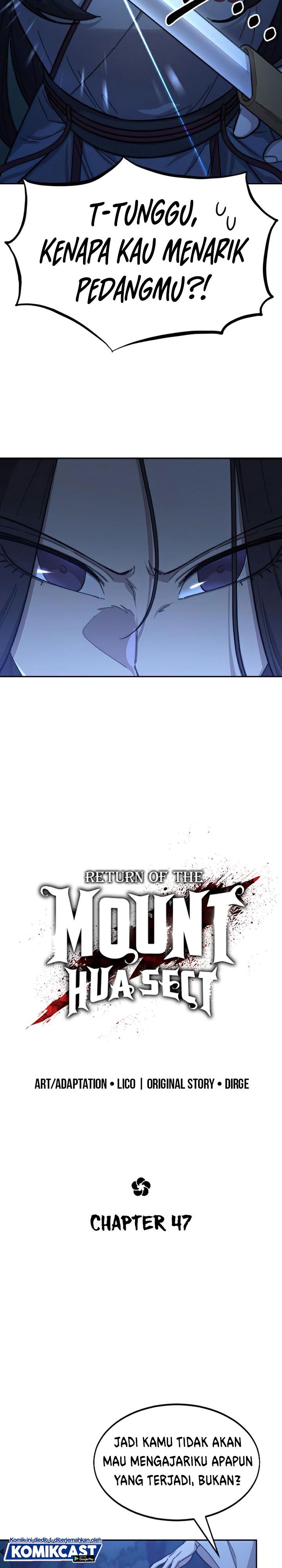 Return of the Flowery Mountain Sect Chap 47 - Next Chap 48