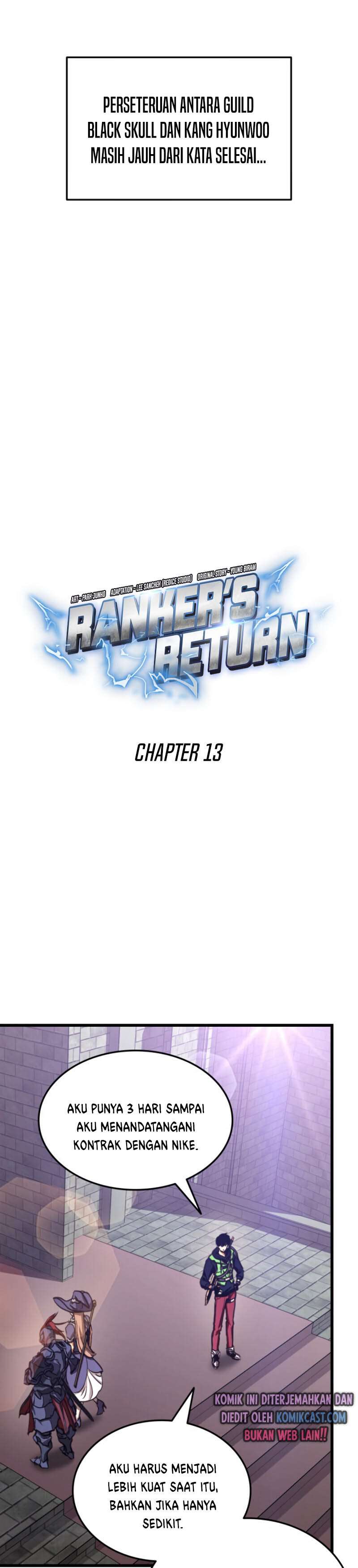 Ranker’s Return (Remake) Chap 13 - Next Chap 14