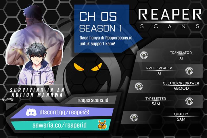 Surviving in an Action Manhwa Chap 5 - Next Chap 6