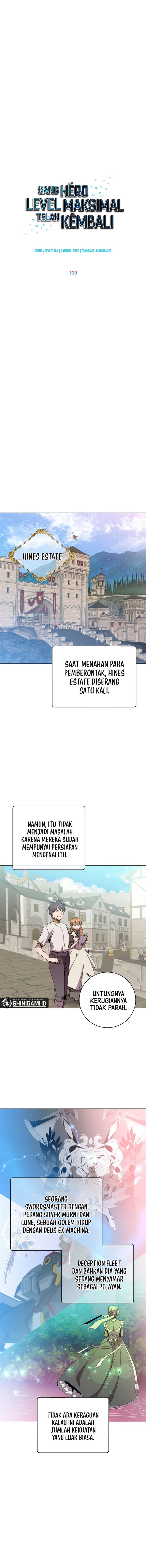 The MAX leveled hero will return! Chap 129 - Next Chap 130